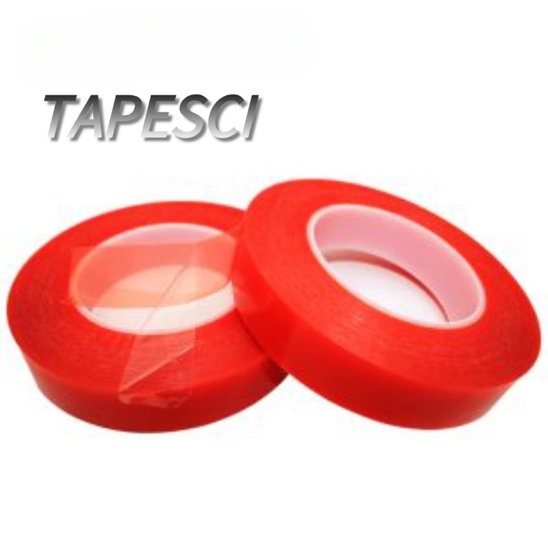 Double Sided PET Tape (Red Liner)