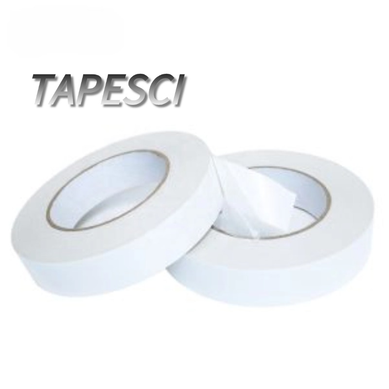 Double Sided PET Tape (Clear Base with White Liner)