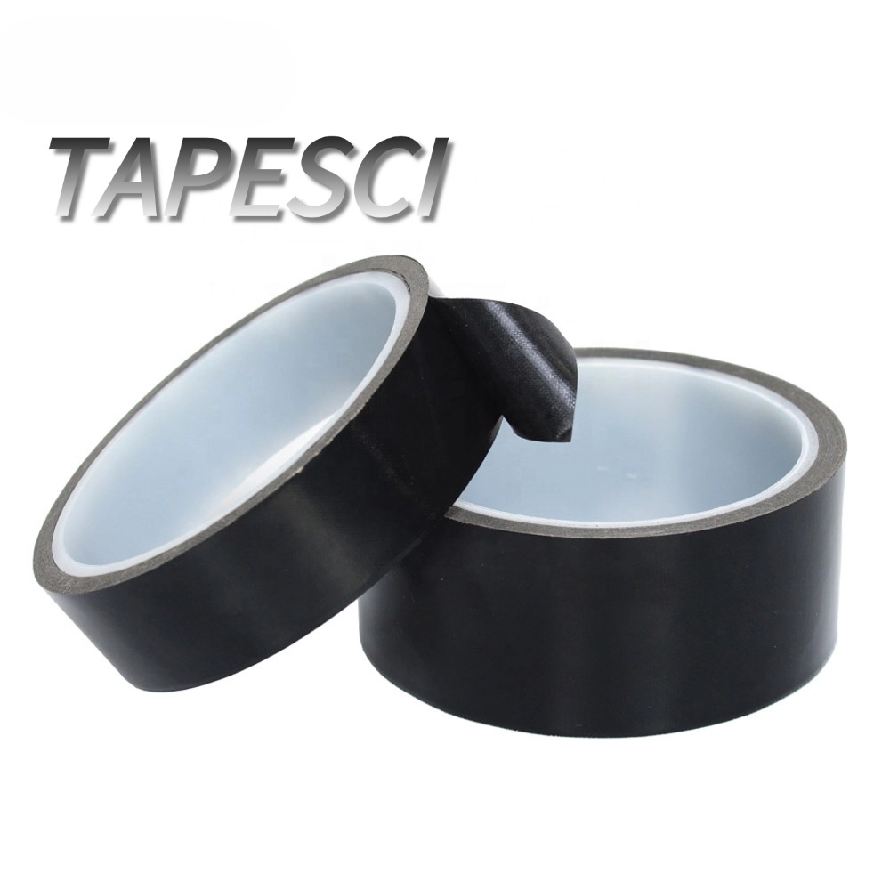 Black PTFE Coated Fiberglass Tape