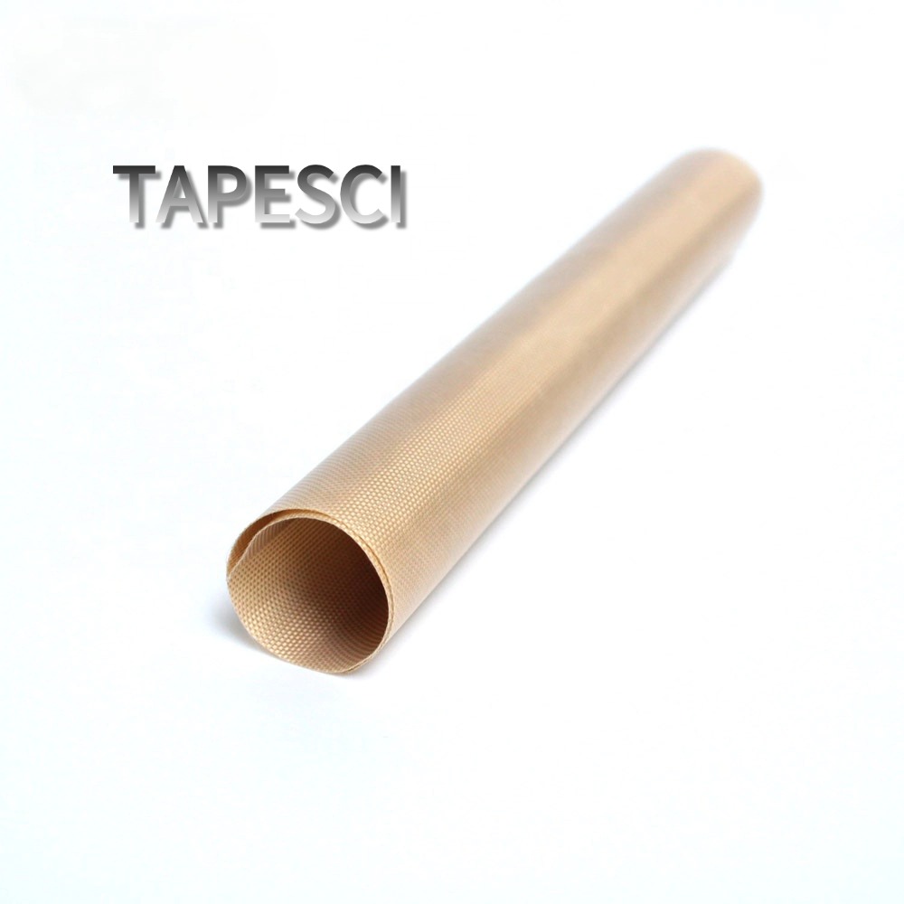 Brown PTFE Coated Fiberglass Fabric