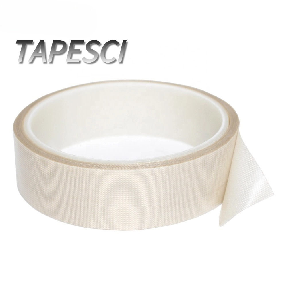White PTFE Coated Fiberglass Tape