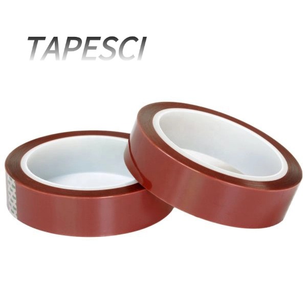 Coffee Polyester Silicone Tape