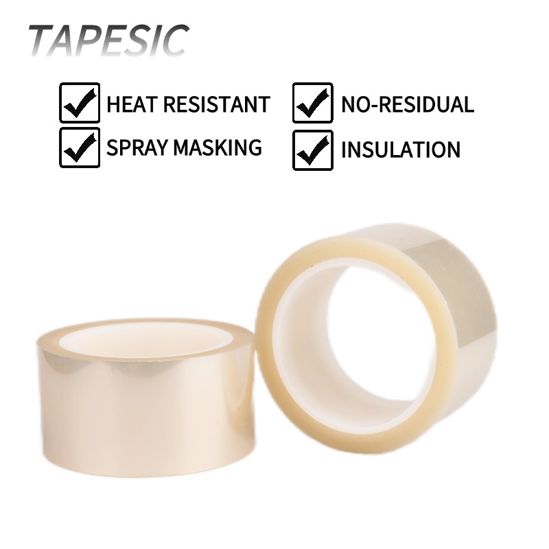 Clear Polyester Silicone Tape