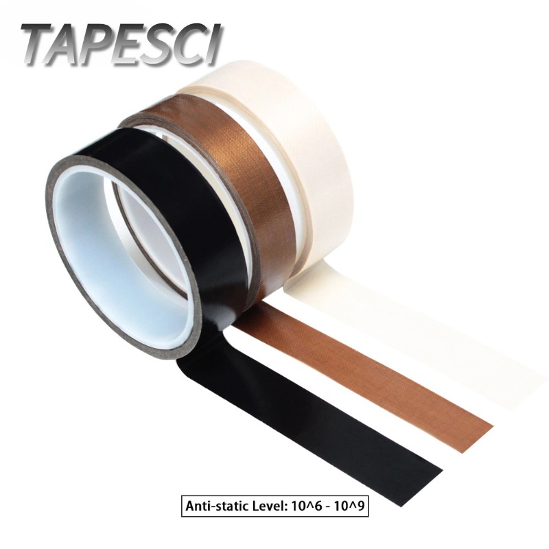 ESD PTFE Coated Fiberglass Tape