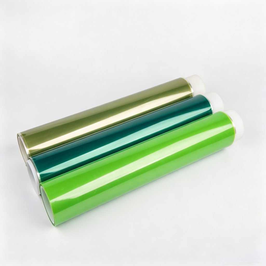 Green PET High-Temperature Resistant Tape for Masking & Industrial Use